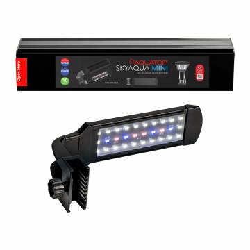 AQUATOP SkyAqua 10 Inch Mini Clamp On LED with inline intensity adjustment, Gen 2, SAQ-MINI